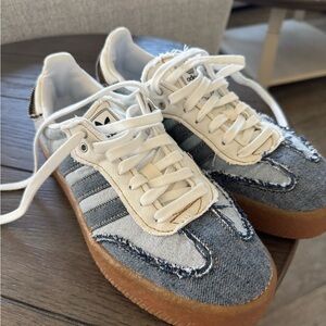 adidas Originals Denim and White Sneakers